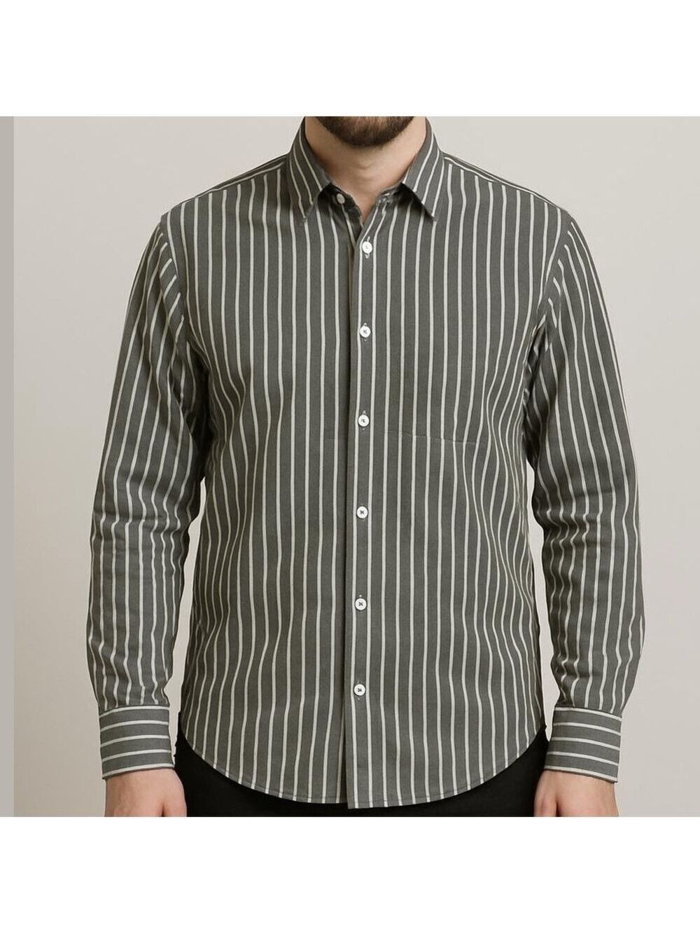 PAUL & SHARK Yachting striped button up shirt 100% cotton lightweight size large
